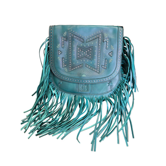 STS Wayfarer Selah Saddle Bag Turquoise