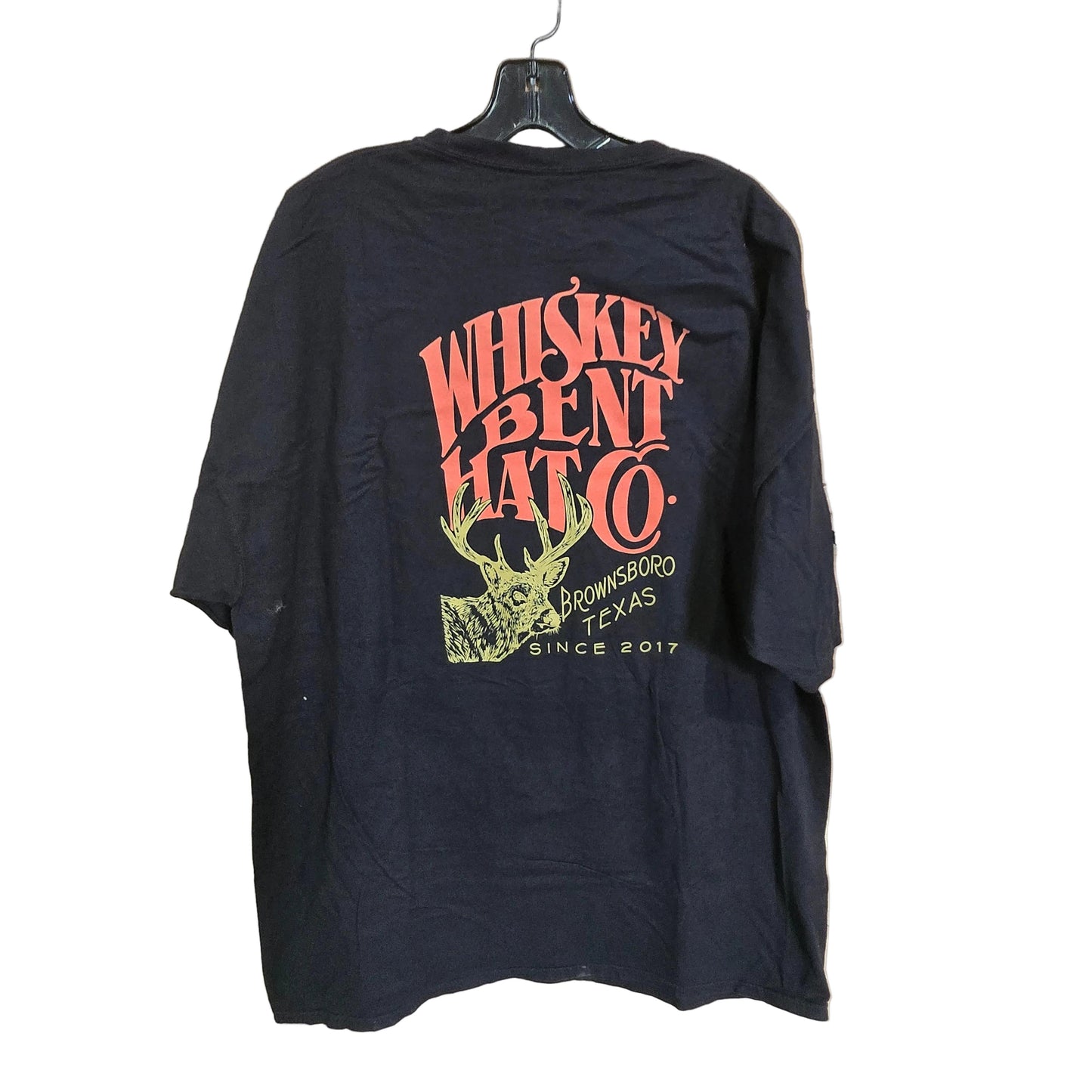 Whiskey Bent Hat Co Buck Tee Shirt - Black