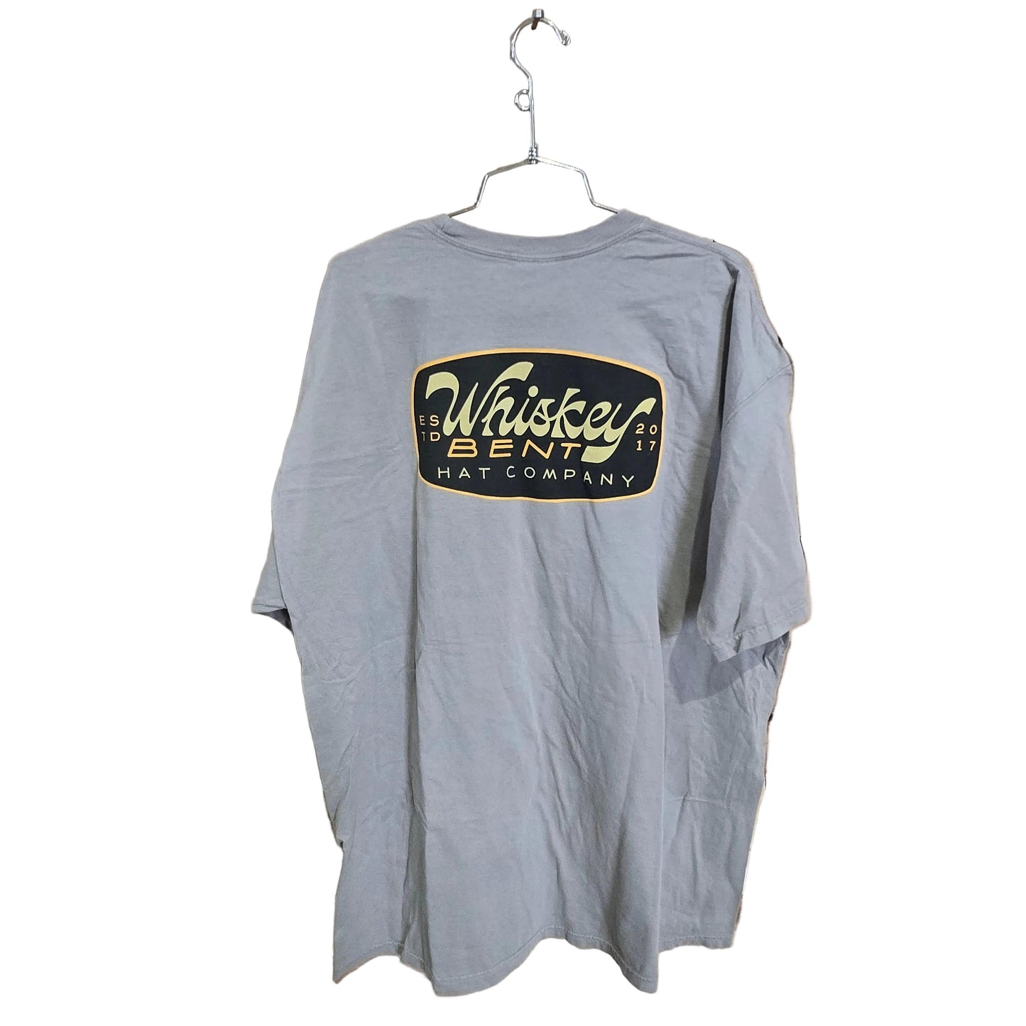 Whiskey Bent Hat Co Damon Tee Shirt - Grey