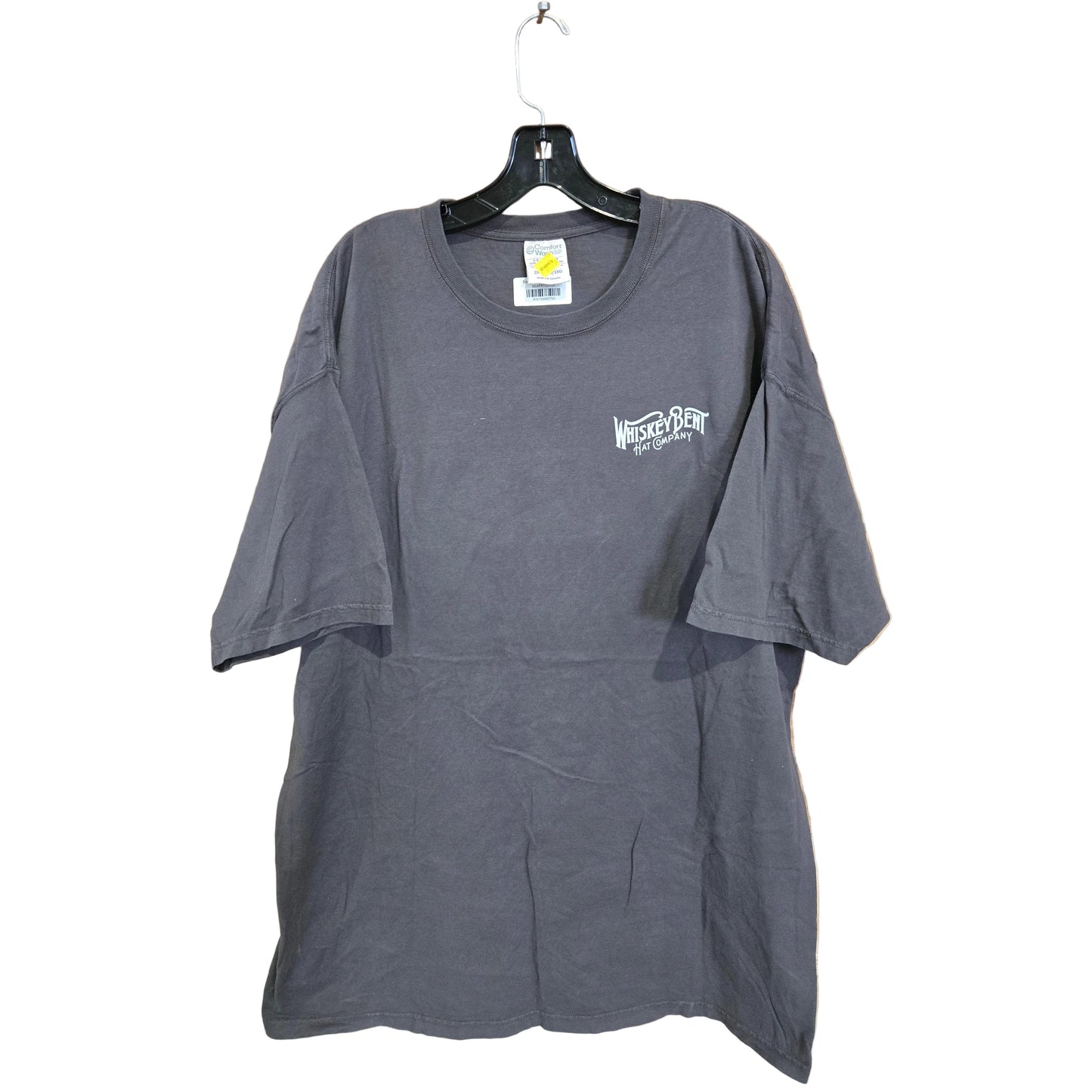 Whiskey Bent Hat Co Beach Front Tee Shirt - Dark Grey