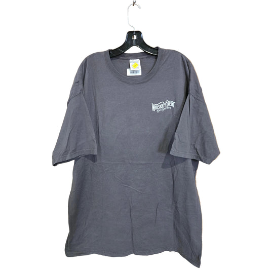 Whiskey Bent Hat Co Beach Front Tee Shirt - Dark Grey