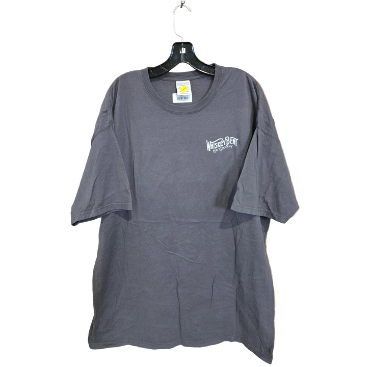 Whiskey Bent Hat Co Beach Front Tee Shirt - Dark Grey
