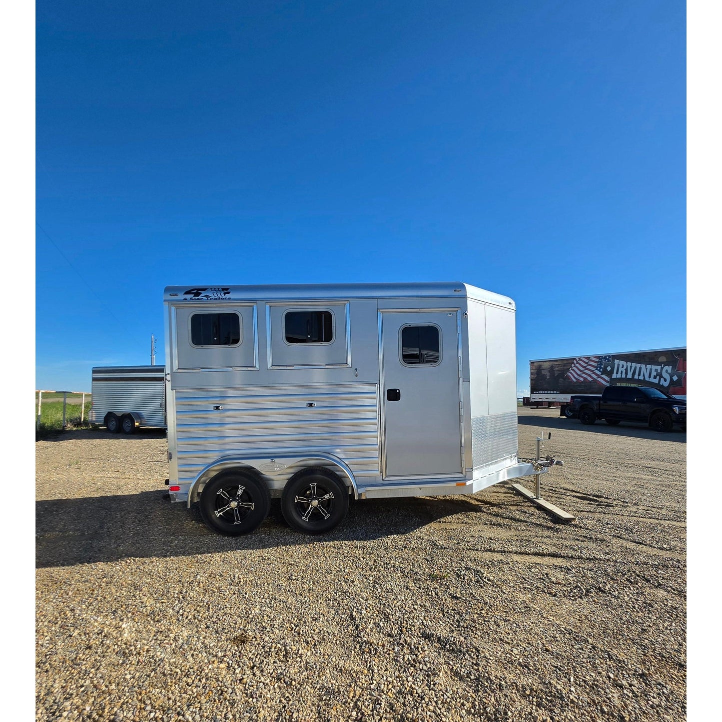 2027 4-Star 11' 2-Horse Warmblood Slant Load Bumper Pull