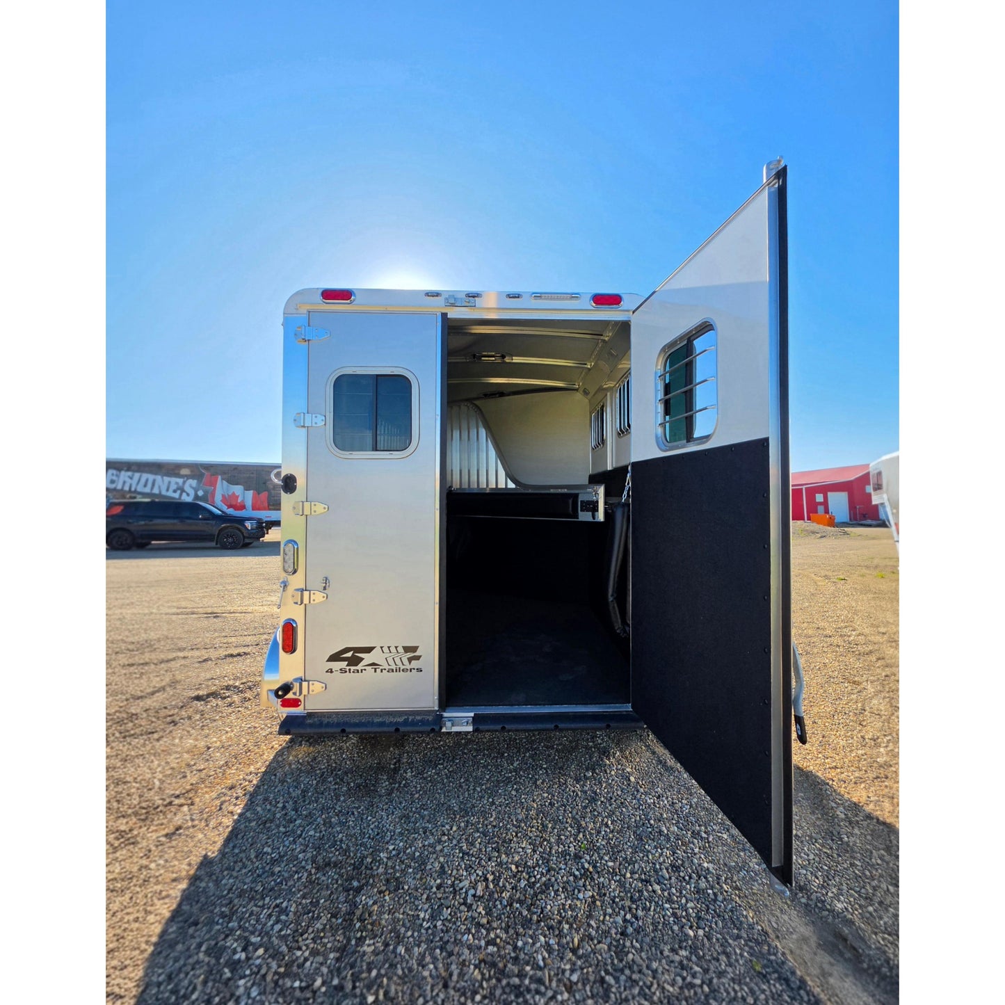 2027 4-Star 11' 2-Horse Warmblood Slant Load Bumper Pull