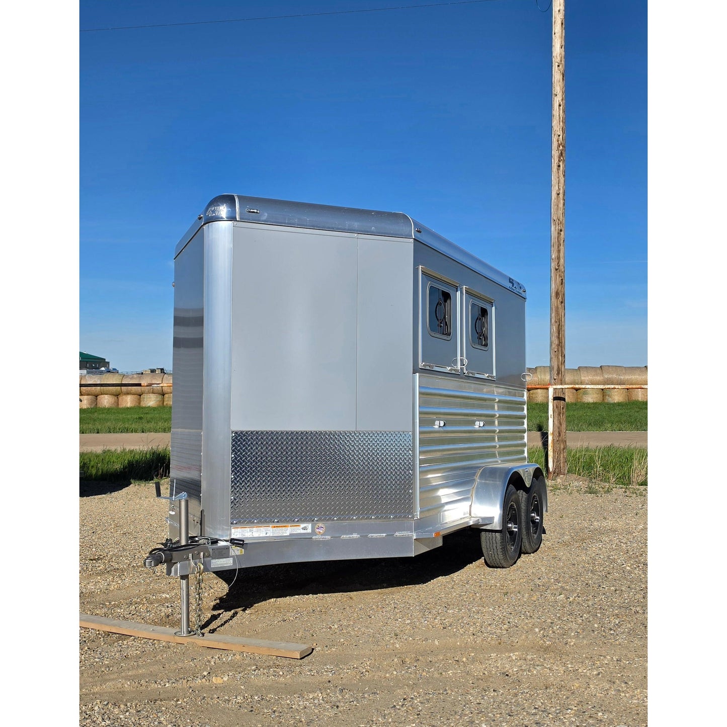 2027 4-Star 11' 2-Horse Warmblood Slant Load Bumper Pull