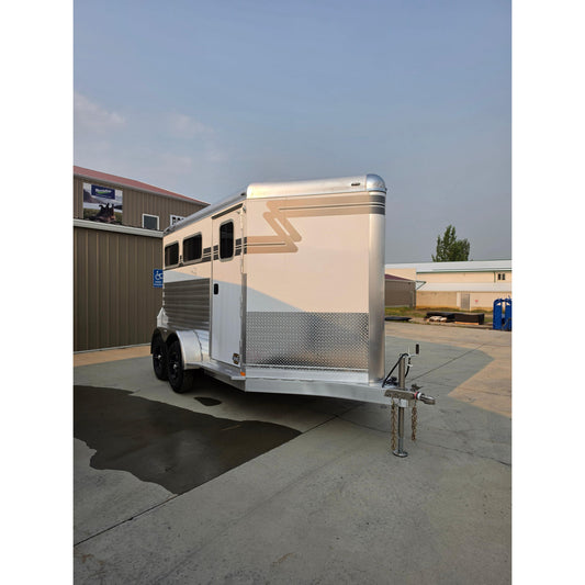 2027 4-Star 11' 2-Horse Slant Load Bumper Pull