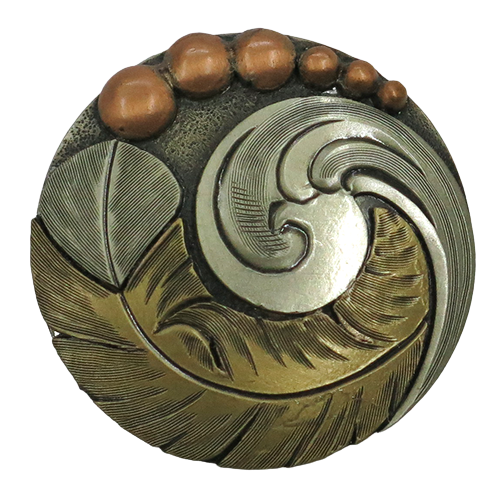 Angus Silversmiths Concho Set of 6 -AD6