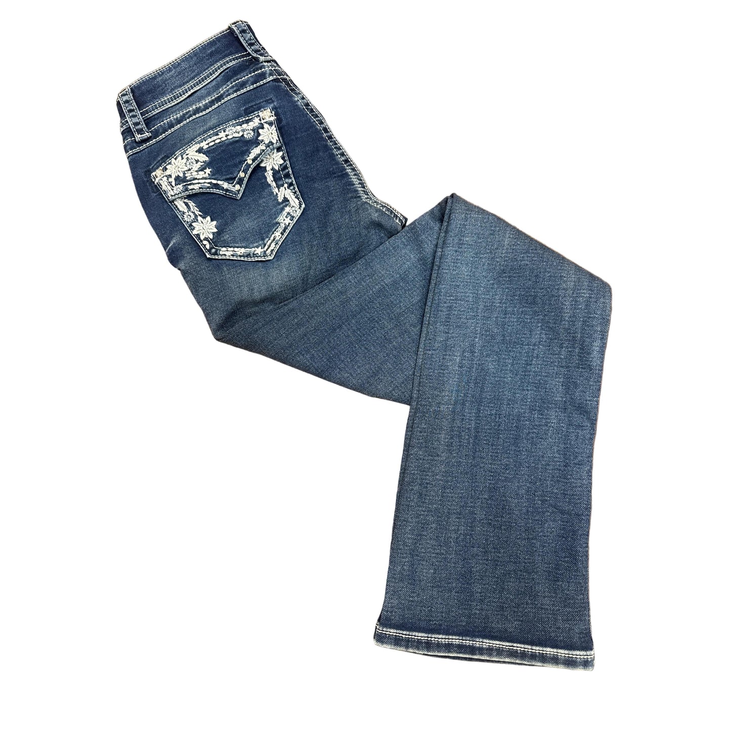 Grace in LA Women's Jeans-Flora Faux