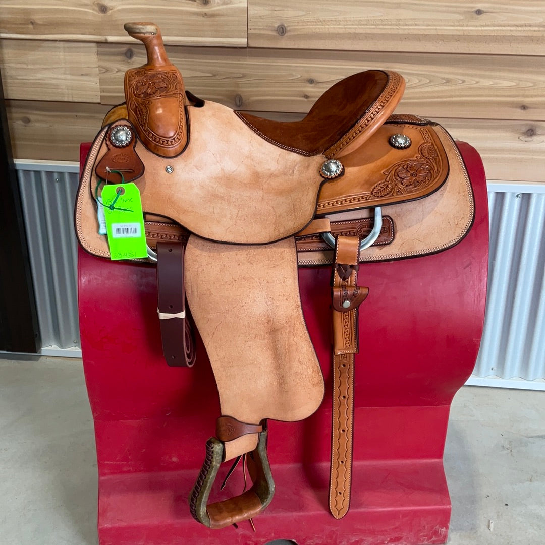 Irvine 15.5" OY Roping Saddle