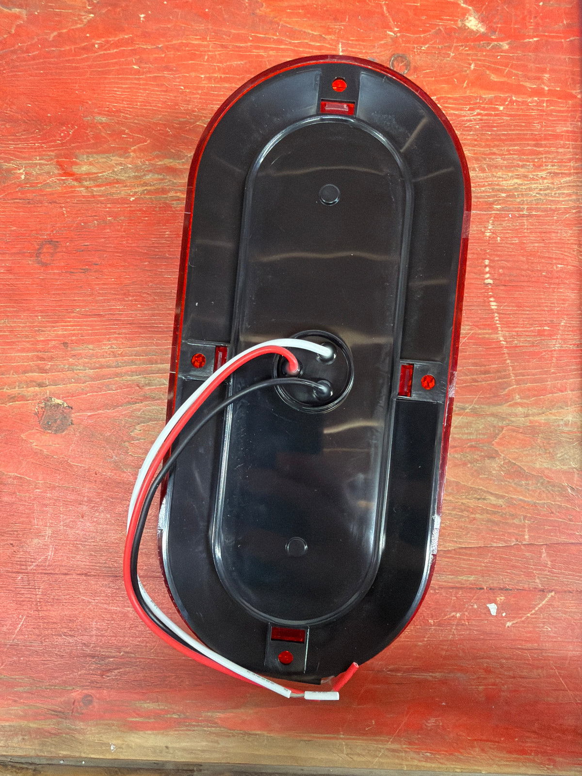 4-Star LED Tail Light with Red Bezel