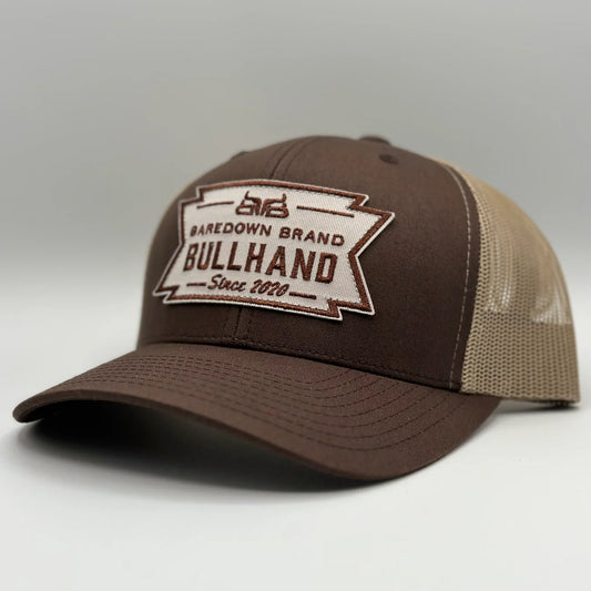 Baredown Brand Bullhand Metallic Curved-Brown/Khaki