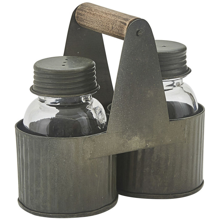 Norwood Caddy with Glass Salt &amp; Pepper