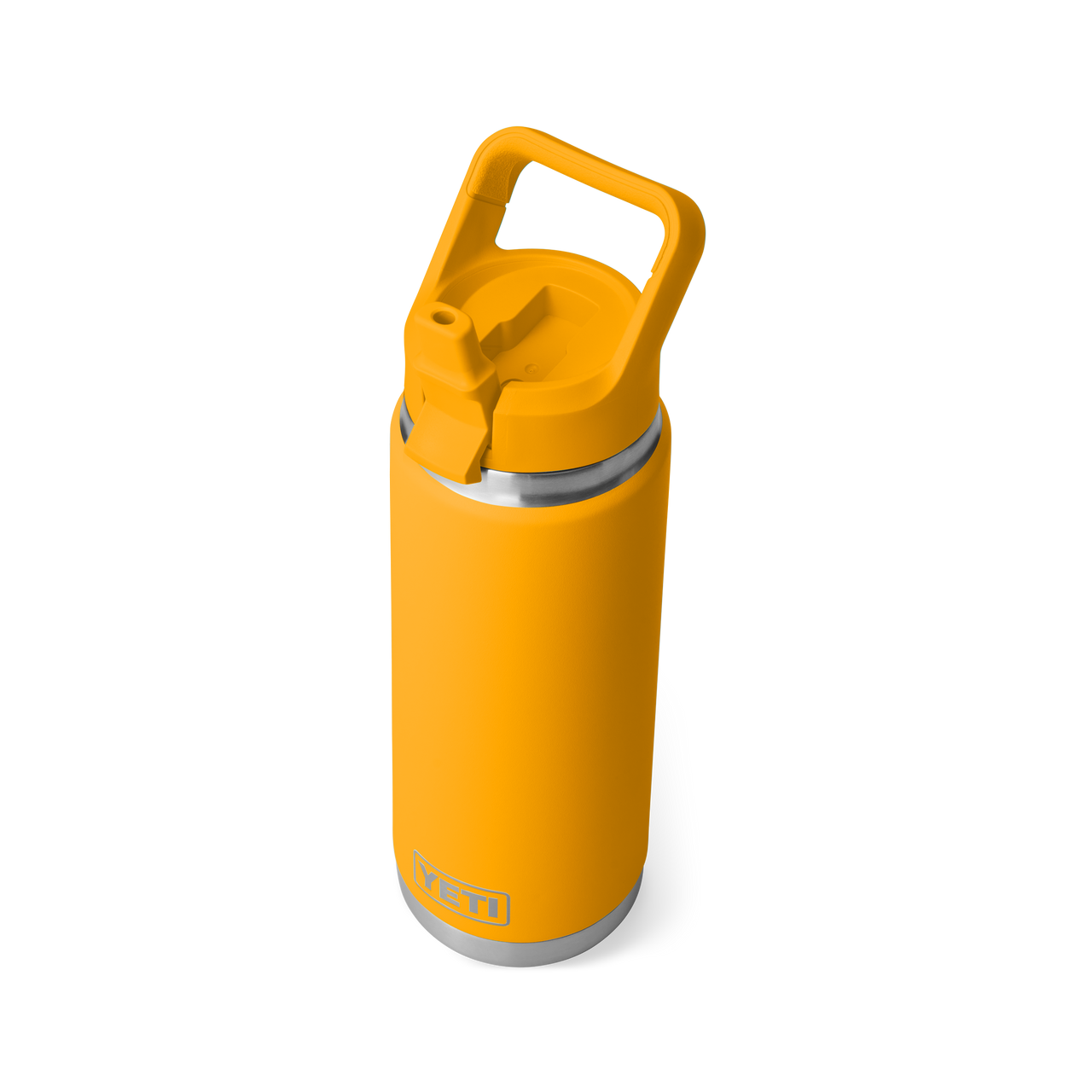 Yeti Rambler 769ml Water Bottle w/Straw Cap - Papaya