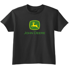 John Deere Kids John Deere Trademark Tee-Shirt - Black