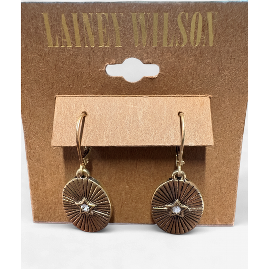 The Jewelry Group Lainey Wilson Lucky One Star Earring