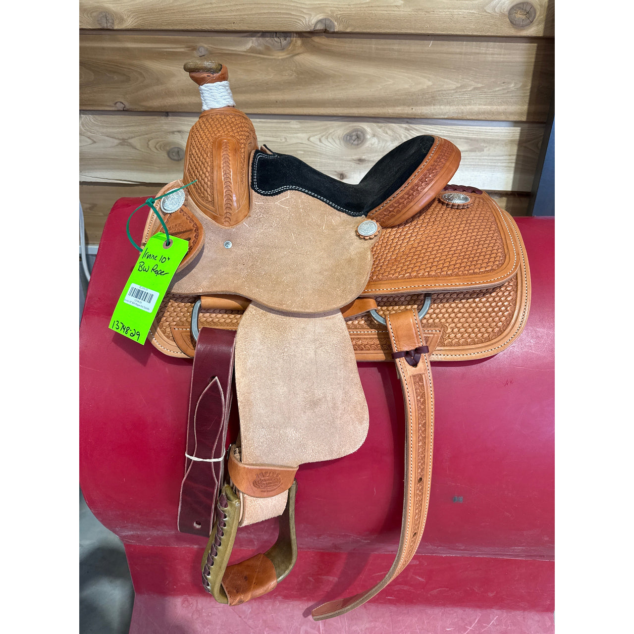 Irvine 10" BW Roper Kid Saddle