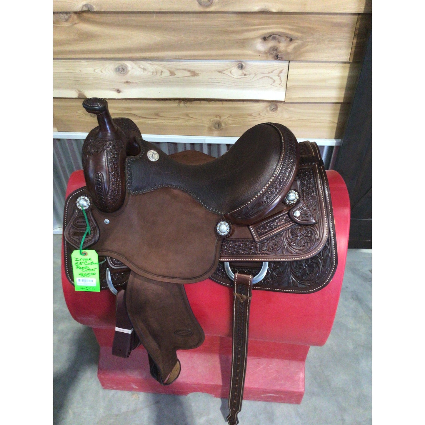 Irvine Custom 15.5" Ranch Cutting Saddle