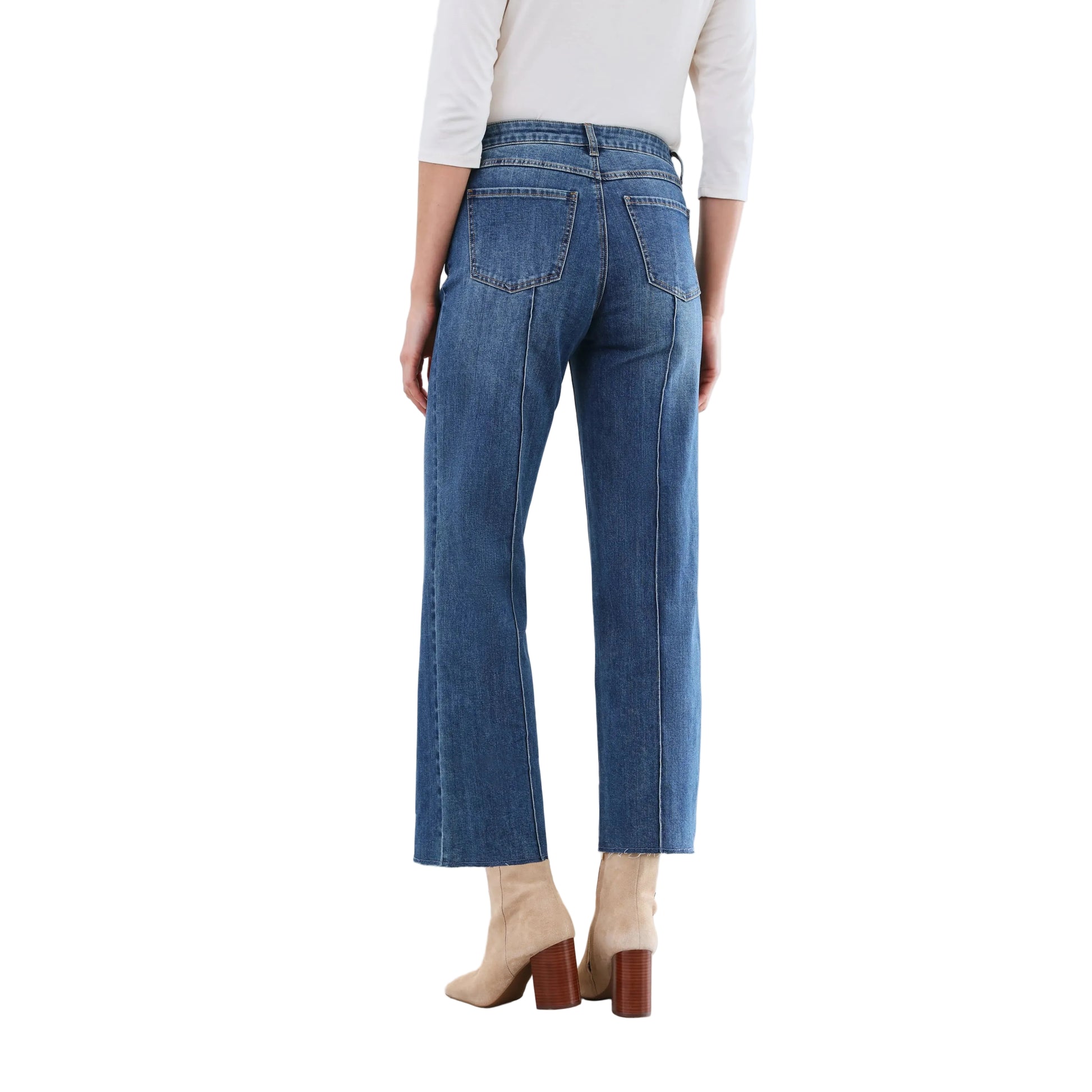 FDJ Women's Olivia Wide Ankle Jeans - Multiple Colours - Irvine Tack & Western Wear