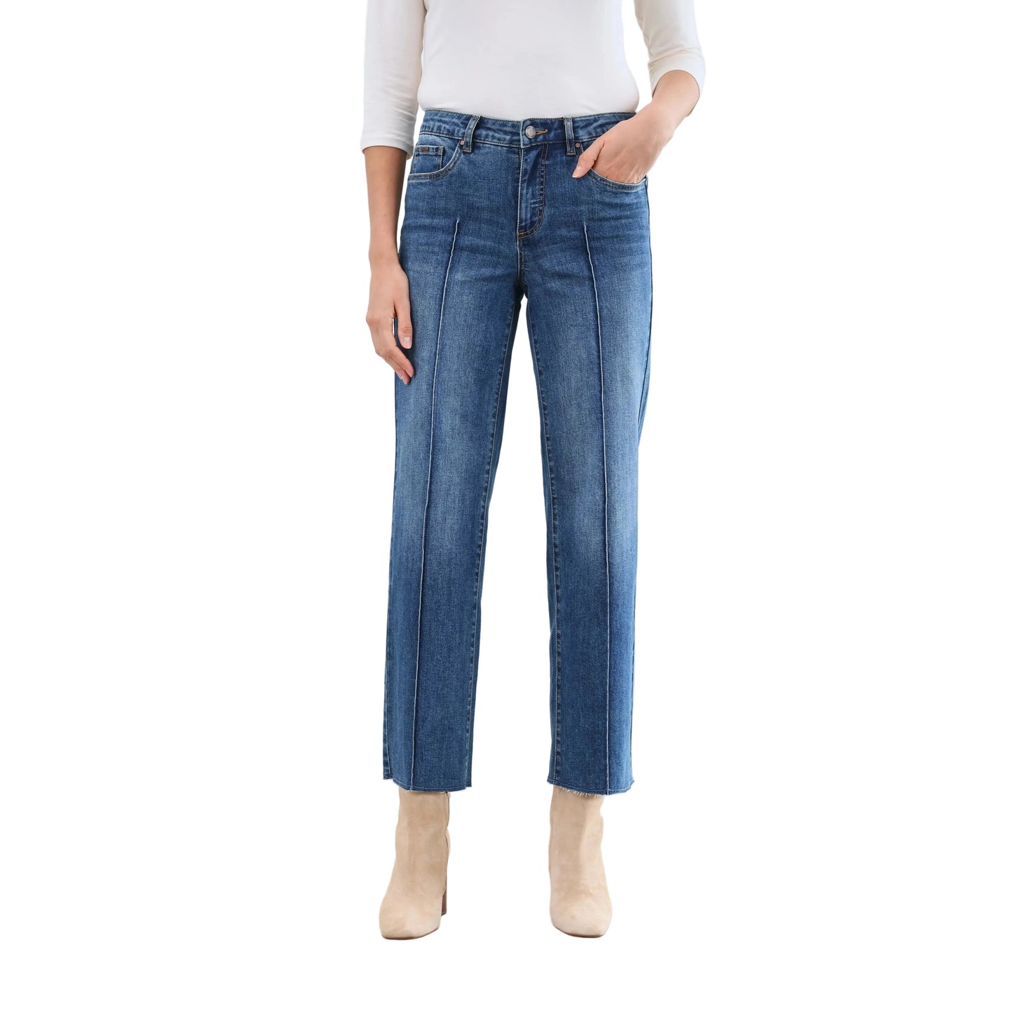 FDJ Women's Olivia Wide Ankle Jeans - Multiple Colours - Irvine Tack & Western Wear