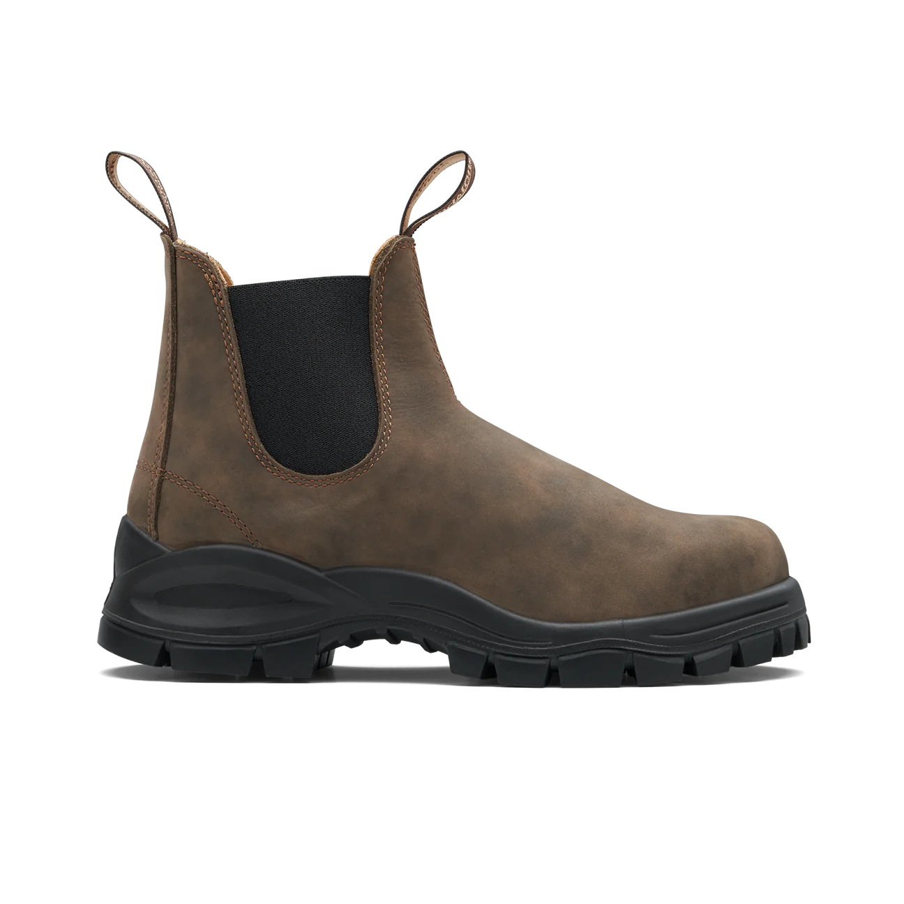 Blundstone Unisex #2239 Lug Sole Boots - Rustic Brown