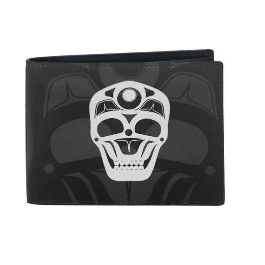 James Johnson Skull Wallet- Black