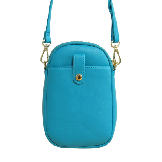 Francis Dick Hummingbird Phone Bag- Blue