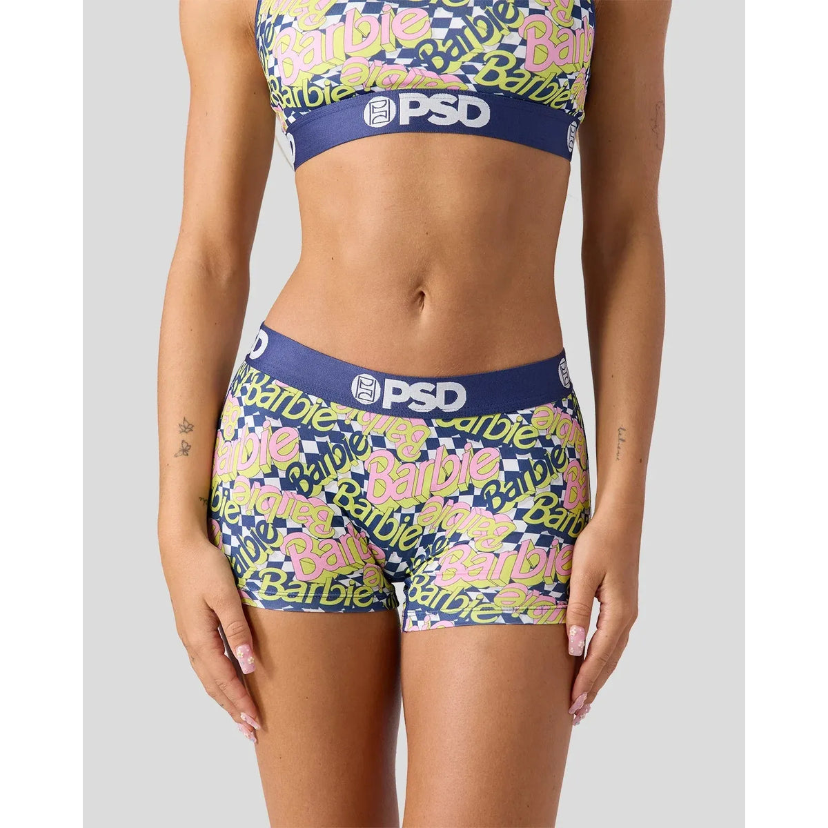 PSD Underwear Women's Barbie Tumble Boy Short Underwear - Multicolour