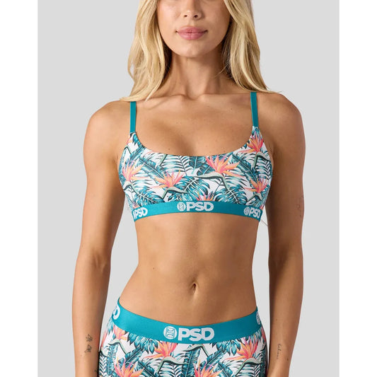 PSD Underwear Women's Summer of Paradise Scoop Bralette - Multicoloured