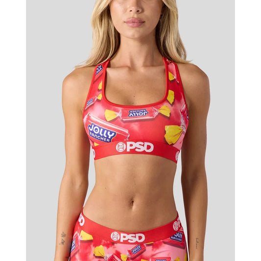 PSD Underwear Women's Jolly Rancher Sports Bra - Watermelon
