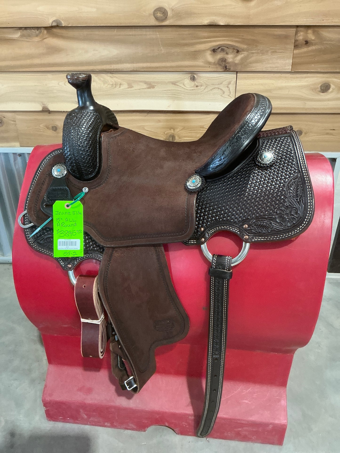Irvine Elite 15" All Around Saddle