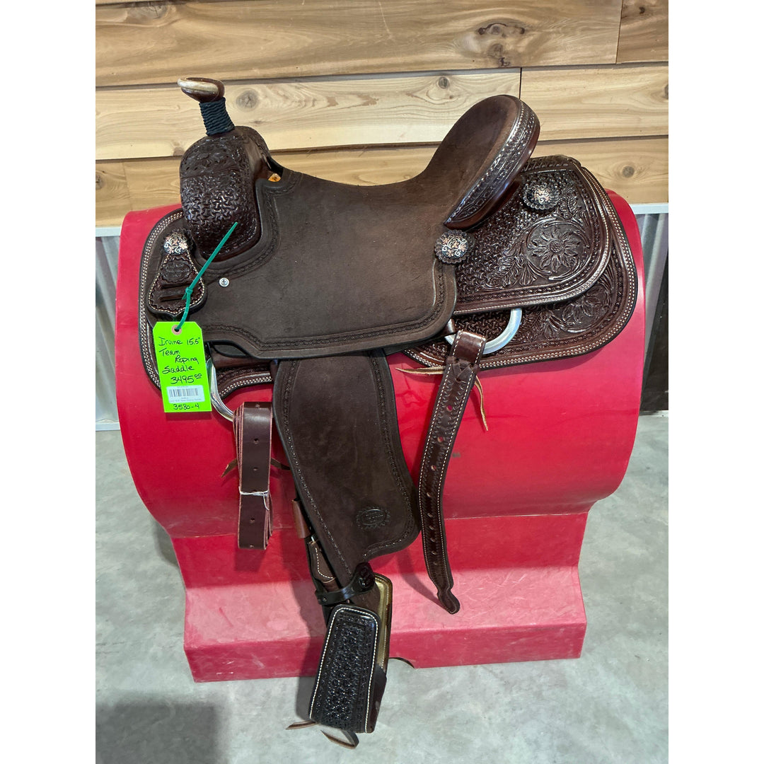 Irvine 15.5" Team Roping Saddle