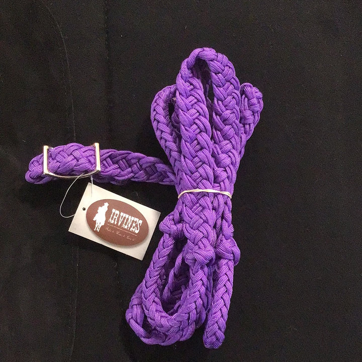 Irvine Braided Barrel Rein - Irvine Tack &amp; Western Wear