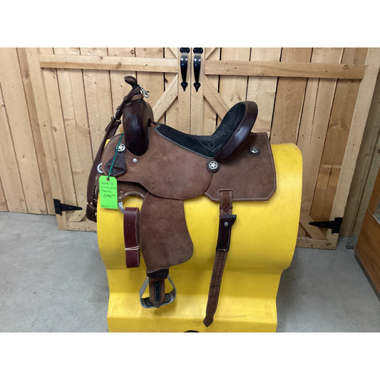 Used 15” Irvine Elite Berrel Saddle
