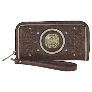 Justin Women's Wallet - Glitter Inlay & Concho