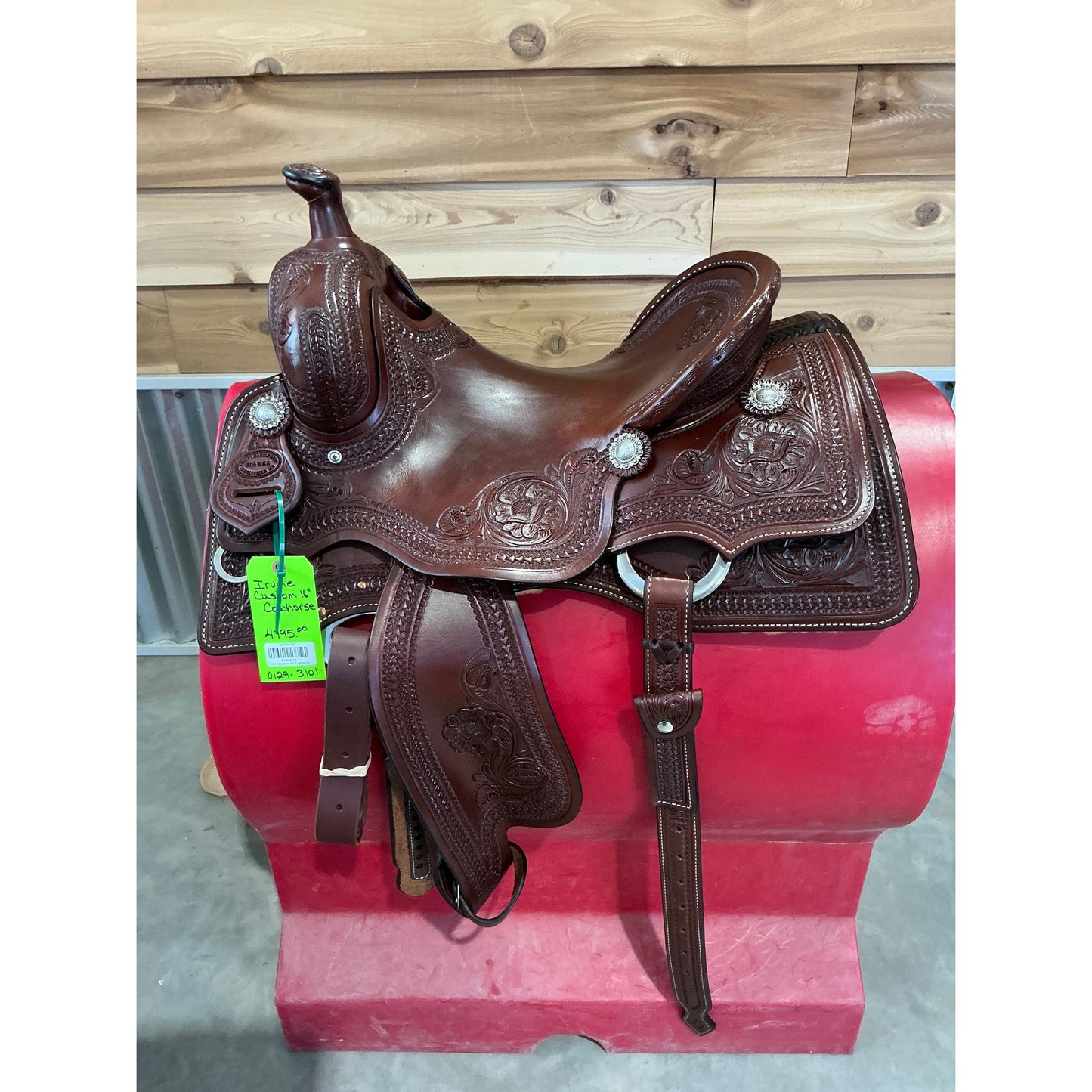 Irvine Custom 16" Cowhorse - Irvine Tack & Western Wear