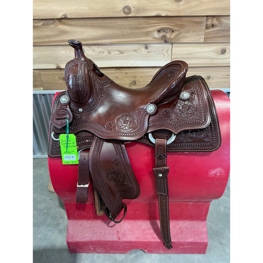 Irvine Custom 16" Cowhorse - Irvine Tack & Western Wear