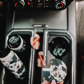 The Front Porch Label Car Coasters - Assorted