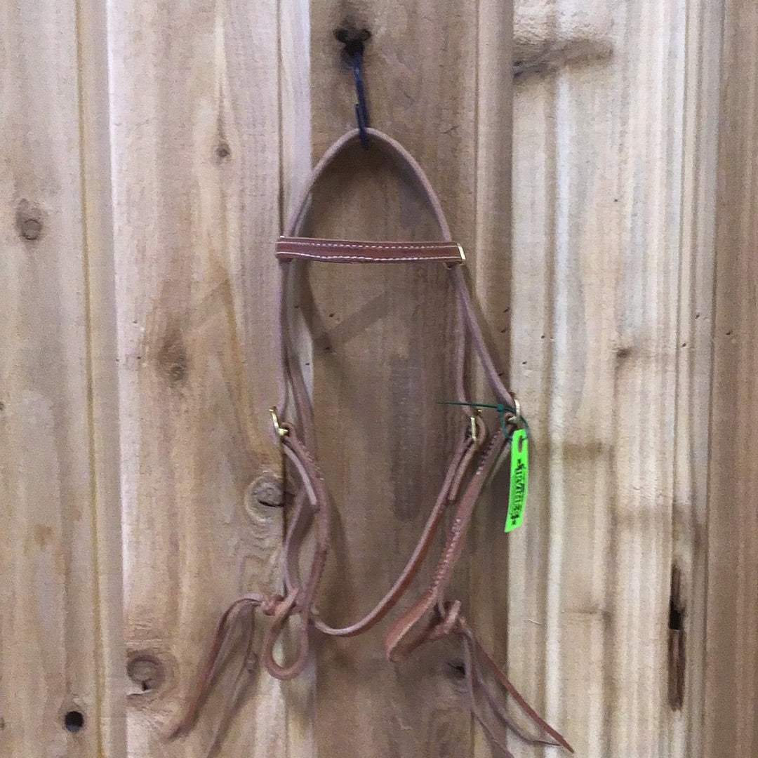 Irvine Browband Headstall Harness Button Ends NT