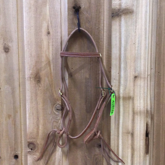 Irvine Browband Headstall Harness Button Ends NT