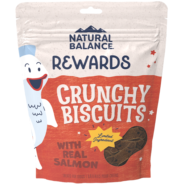 NB Dog Treats Crunchy Biscuits Salmon 14oz