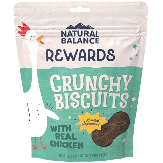 NB Dog Treats Crunchy Biscuits Chicken-14oz