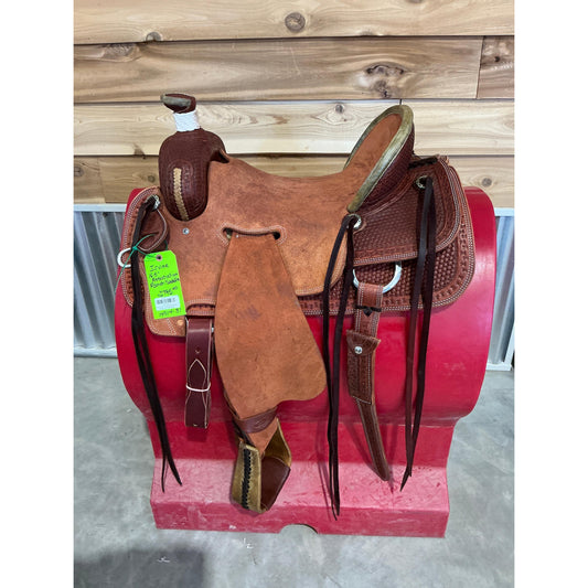 Irvine 16.5" Association Ranch Saddle w/ Seat Riggin