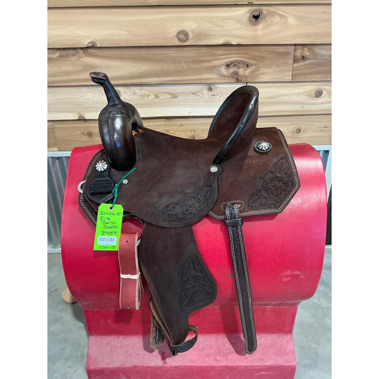 Irvine Elite 15" Barrel Saddle - Irvine Tack & Western Wear