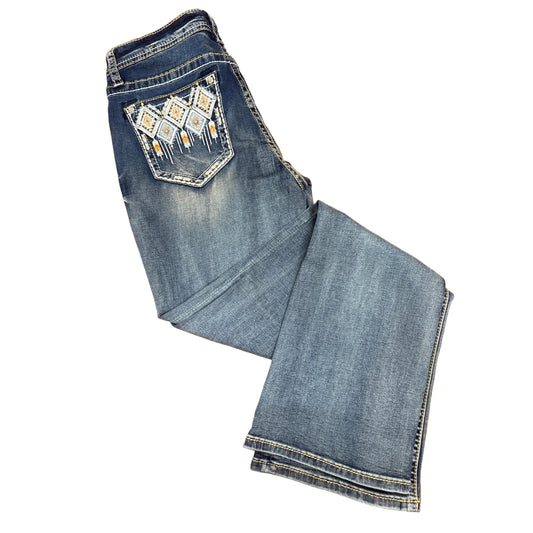 Grace in LA Women's Jeans- Aztec