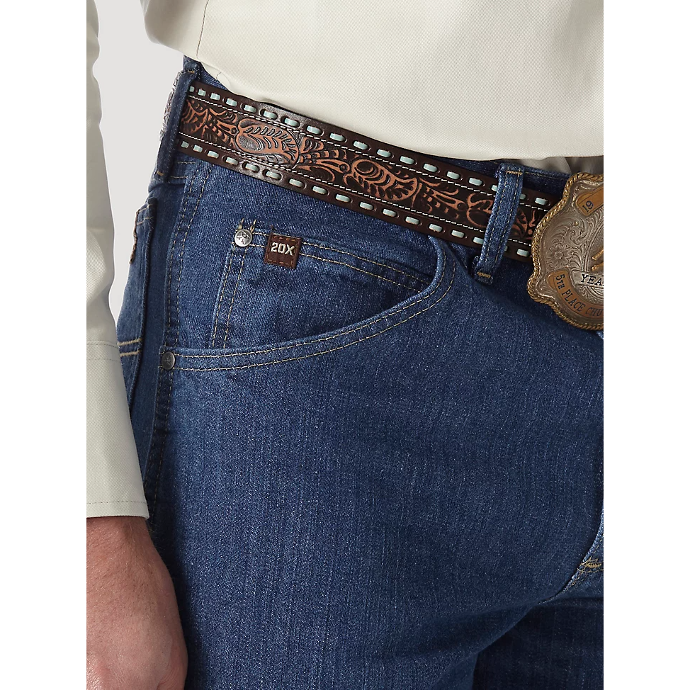 Wrangler Men's 20X No. 23 Relaxed Fit Jeans - Vintage Blue