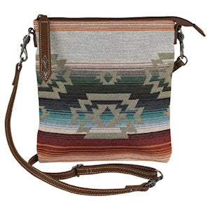 Tony Lama Women's Serape Jacquard Convertible Crossbody Purse - Multi