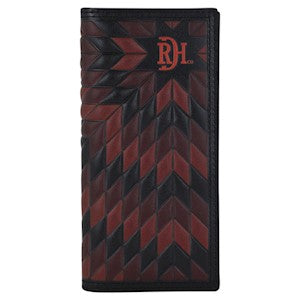 RDHC Men's Morning Star Rodeo Wallet - Black/Wine/Claret