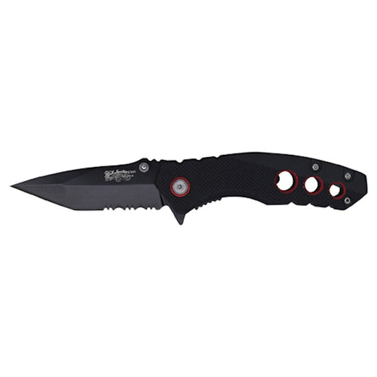 Justin Tactical Knife - Black/Red