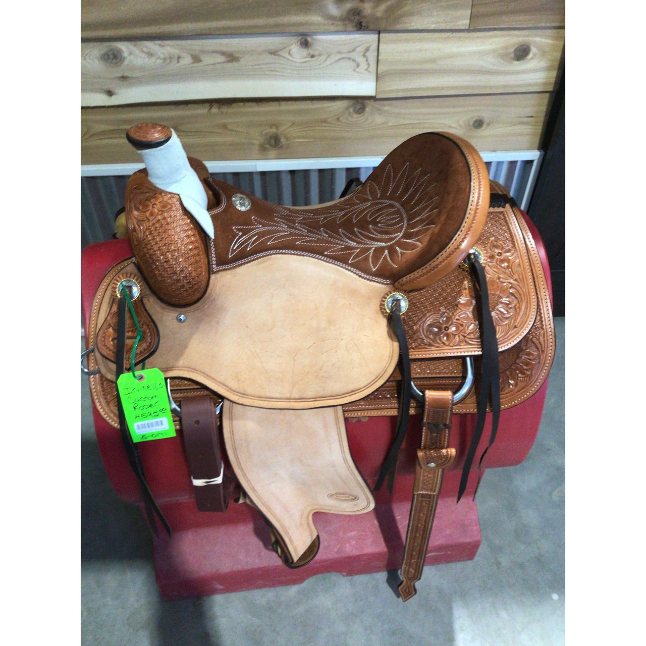 Irvine 16.5" Custom Rope Saddle