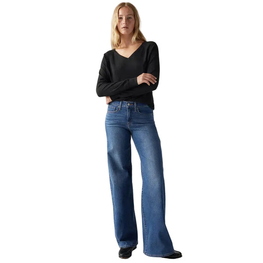 Levi Women's 318 Shaping Girl Wide Leg Jeans - Clever Girl